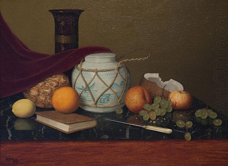 William Harnett Still Life with Ginger Jar china oil painting image